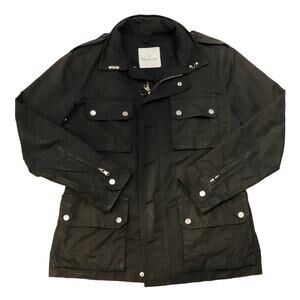 Vintage Moncler Black Jacket motorcycle riding Size 1